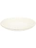 THE HOME DECO FACTORY 6-delige set: dinerborden "Vlora" crème - Ø 21,7 cm