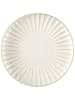THE HOME DECO FACTORY 6-delige set: dinerborden "Vlora" crème - Ø 21,7 cm