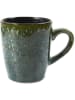 THE HOME DECO FACTORY 2-delige set: koppen "Elia" groen/zwart - 300 ml