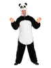 Carnival Party Kostümoverall ''Panda'' in Schwarz/ Weiß