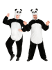 Carnival Party Kostümoverall ''Panda'' in Schwarz/ Weiß