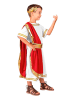 Carnival Party 3-delig kostuum "Romeinse Keizer" wit/rood/goudkleurig