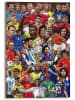 Orangewallz Kunstdruck "Legendary Footballers"
