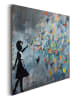 Orangewallz Kunstdruck "Balloon Girl Dark"