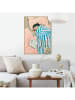 Orangewallz Gerahmter Kunstdruck "Book Sleep"