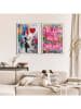 Orangewallz 2-delige set: ingelijste kunstdrukken "Balloon Dreams"