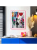 Orangewallz Ingelijste kunstdruk "Concrete Balloon Girl"