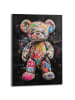 Orangewallz Gerahmter Kunstdruck "Bear"