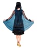 Carnival Party 3-delig kostuum "Egyptische Koningin" zwart/blauw