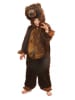 CHAKS Kostümoverall "Braunbär" in Braun