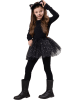 Party x People 2-delig kostuum "Black Kitty" zwart