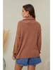 So Cachemire Pullover "Kaba" in Hellbraun