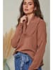 So Cachemire Pullover "Kaba" in Hellbraun