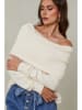 So Cachemire Pullover "Kaba" in Creme