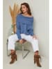 So Cachemire Pullover "Kaba" in Blau