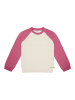 loud + proud Sweatshirt in Rot/ Creme