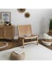 Ethnical Life Sessel ''Bali'' in Hellbraun - (B)64 x (H)75 x (T)71 cm