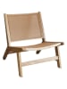 Ethnical Life Sessel ''Bali'' in Hellbraun - (B)64 x (H)75 x (T)71 cm