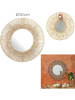 Ethnical Life Spiegel ''Mirage'' in Beige - Ø 50 cm