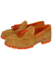 MELVIN & HAMILTON Leren mocassins "Regine 19" lichtbruin