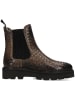 MELVIN & HAMILTON Leren chelseaboots kaki