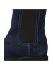 MELVIN & HAMILTON Leder-Chelsea-Boots in Dunkelblau