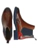 MELVIN & HAMILTON Leder-Chelsea-Boots "Selina 6" in Braun/ Rot