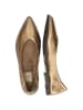 MELVIN & HAMILTON Leren ballerina's "Alora 1" goud/goudkleurig