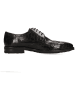 MELVIN & HAMILTON Leren veterschoenen "Flynn 4" zwart