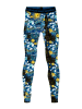 Muchachomalo Leggings blauw/wit/geel
