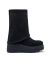 Foreverfolie Stiefel in Schwarz