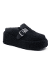 Foreverfolie Pantoffels zwart