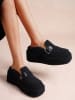 Foreverfolie Pantoffels zwart