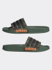 adidas Klapki w kolorze zielonym