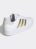 adidas Sneakers in Weiß/ Gold