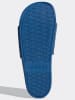 adidas Pantoletten in Blau/ Dunkelblau