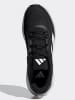 adidas Laufschuhe in Schwarz/ Weiß