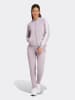 adidas 2 delige trainingsoutfit wit/lila