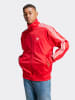 adidas Trainingsjacke in Rot/ Weiß