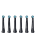 Oral-B 6-delige set: opzetborstels "iO Ultieme reiniging" zwart