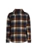 Tygo & Vito Blouse "Onno" donkerblauw/beige/oranje