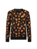 Tygo & Vito Sweatshirt "Senna" zwart/oranje