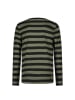 Tygo & Vito Longsleeve "Melle" in Schwarz/ Khaki