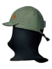 Wilma & Morris Cap mit Loop-Schal in Grün/ Schwarz