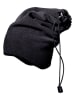 Wilma & Morris Fleece-Loop-Schal in Schwarz