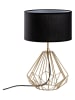 Opviq Tafellamp zwart/goudkleurig - (H)43 x Ø 25 cm