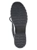 Caprice Leder-Sneakers in Schwarz