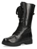 Caprice Leder-Stiefel in Schwarz
