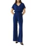 comma Jumpsuit donkerblauw