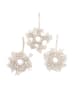 Boltze Dekoanhänger ''Zalia'' in Creme - Ø 12 cm (Überraschungsprodukt)